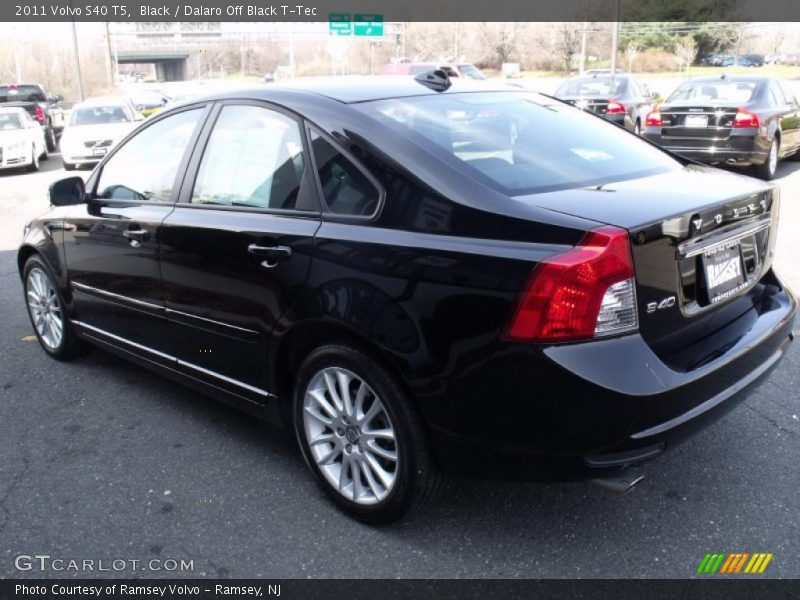Black / Dalaro Off Black T-Tec 2011 Volvo S40 T5