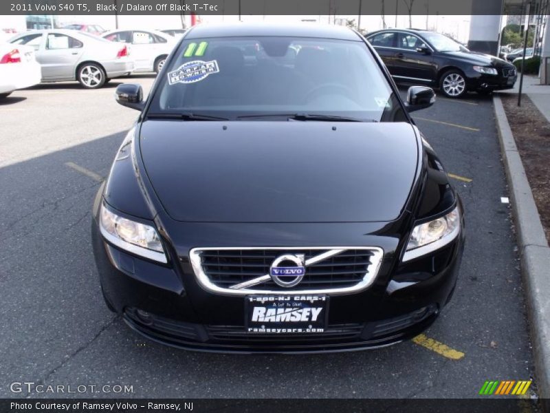 Black / Dalaro Off Black T-Tec 2011 Volvo S40 T5
