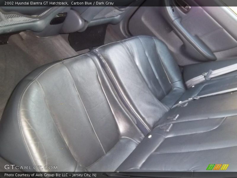 Carbon Blue / Dark Gray 2002 Hyundai Elantra GT Hatchback