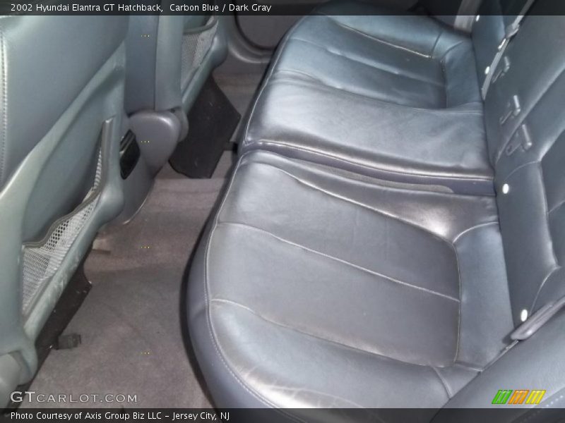 Carbon Blue / Dark Gray 2002 Hyundai Elantra GT Hatchback