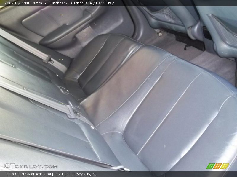 Carbon Blue / Dark Gray 2002 Hyundai Elantra GT Hatchback