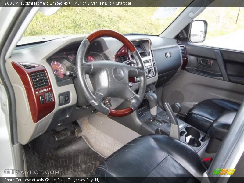  2001 Montero Limited 4x4 Charcoal Interior
