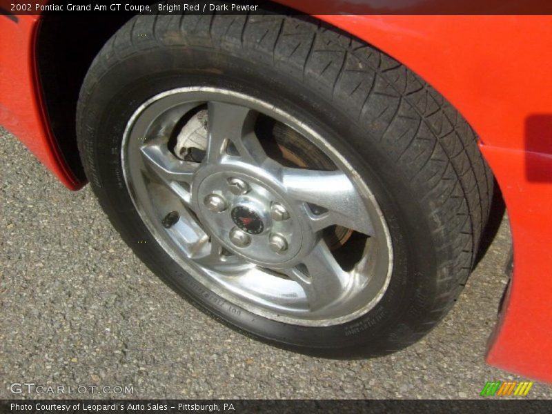 Bright Red / Dark Pewter 2002 Pontiac Grand Am GT Coupe
