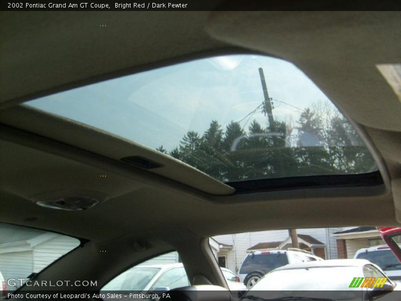Bright Red / Dark Pewter 2002 Pontiac Grand Am GT Coupe