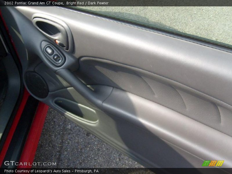 Bright Red / Dark Pewter 2002 Pontiac Grand Am GT Coupe
