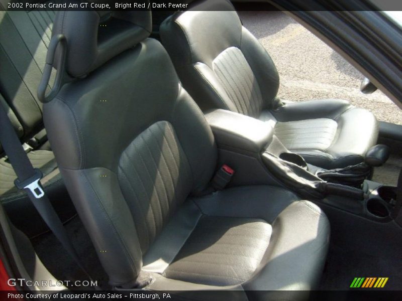 Bright Red / Dark Pewter 2002 Pontiac Grand Am GT Coupe