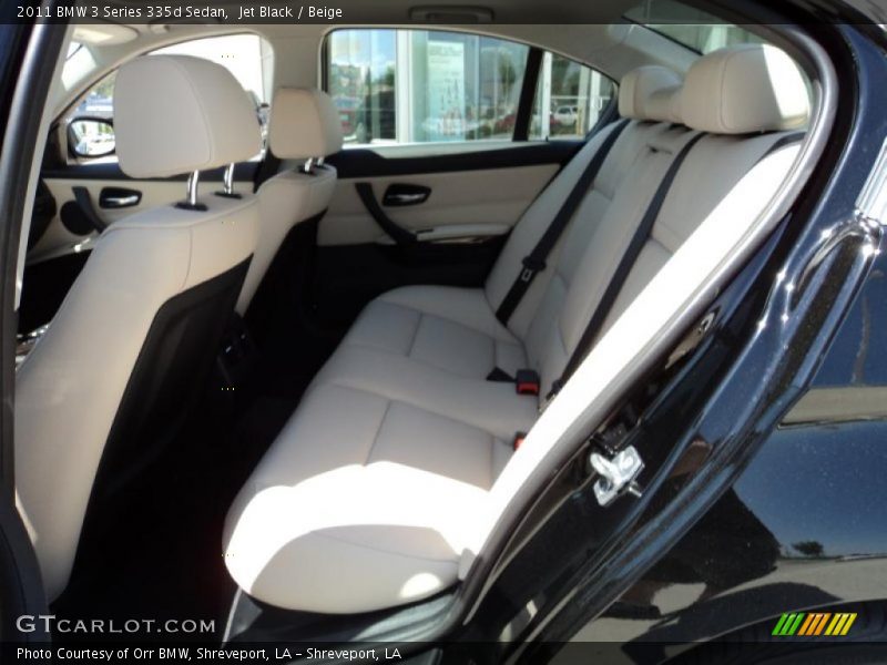 Jet Black / Beige 2011 BMW 3 Series 335d Sedan