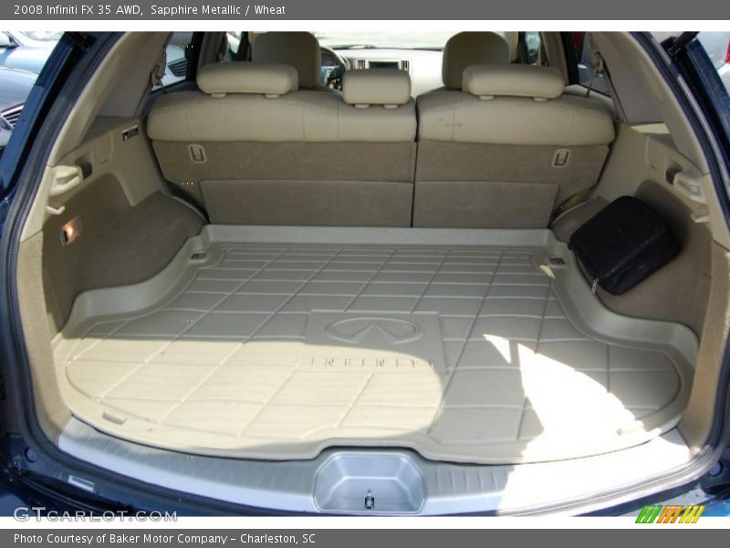 Sapphire Metallic / Wheat 2008 Infiniti FX 35 AWD