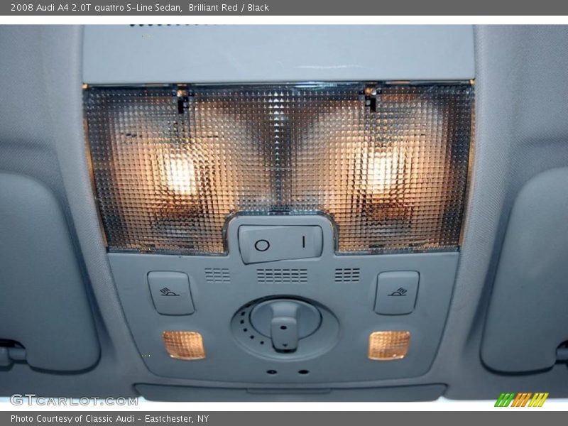 Brilliant Red / Black 2008 Audi A4 2.0T quattro S-Line Sedan
