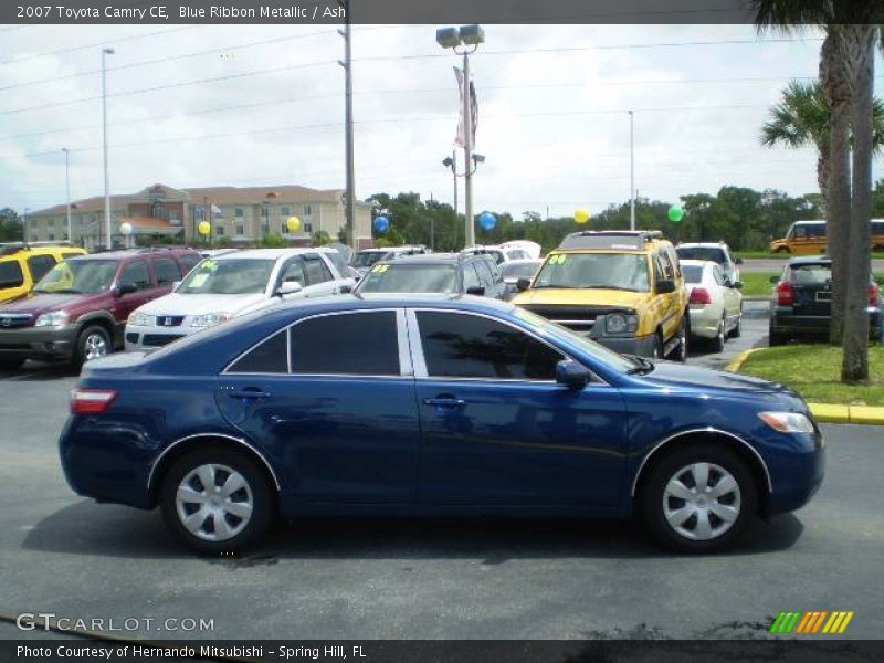 Blue Ribbon Metallic / Ash 2007 Toyota Camry CE