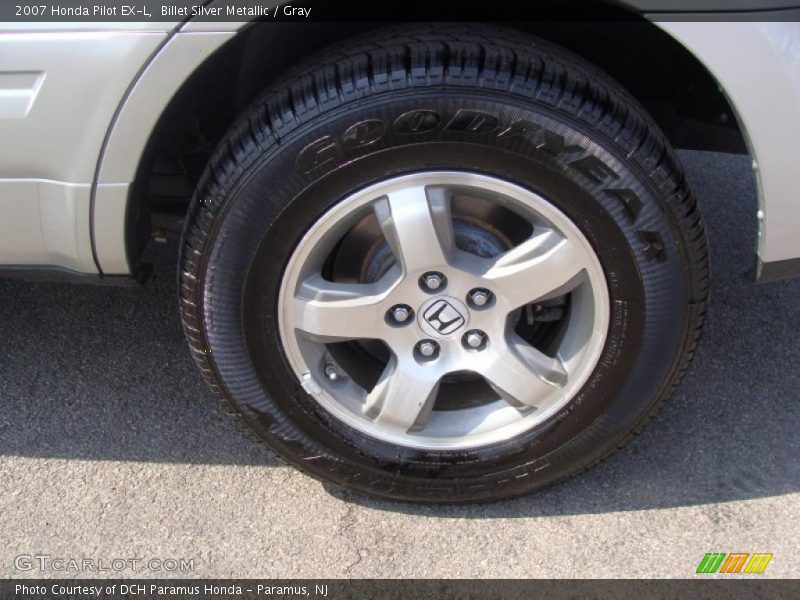Billet Silver Metallic / Gray 2007 Honda Pilot EX-L