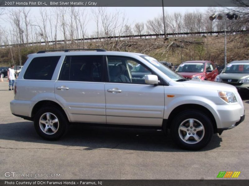 Billet Silver Metallic / Gray 2007 Honda Pilot EX-L