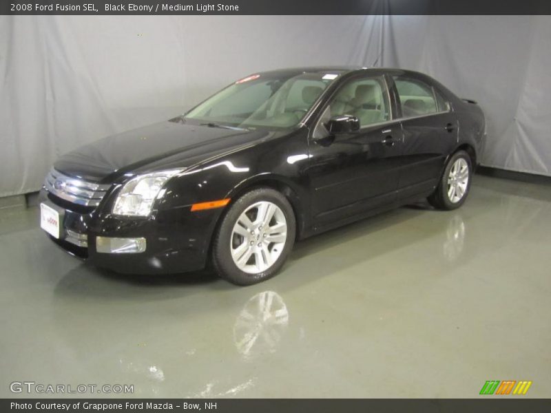 Black Ebony / Medium Light Stone 2008 Ford Fusion SEL