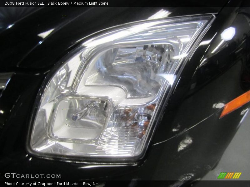 Black Ebony / Medium Light Stone 2008 Ford Fusion SEL