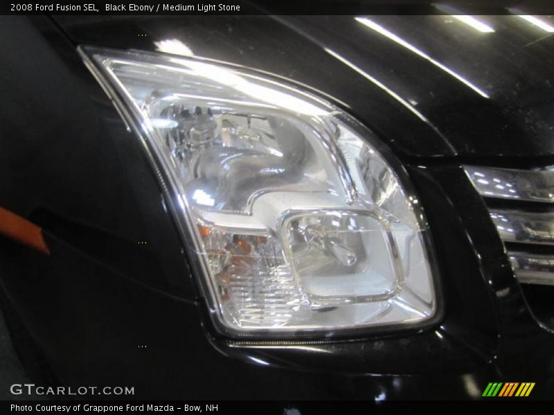 Black Ebony / Medium Light Stone 2008 Ford Fusion SEL