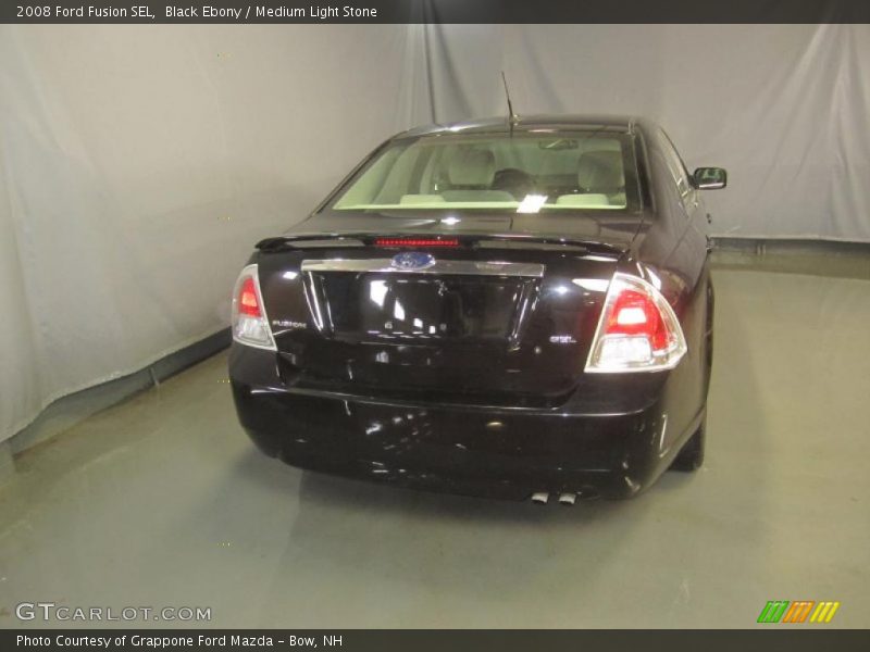 Black Ebony / Medium Light Stone 2008 Ford Fusion SEL