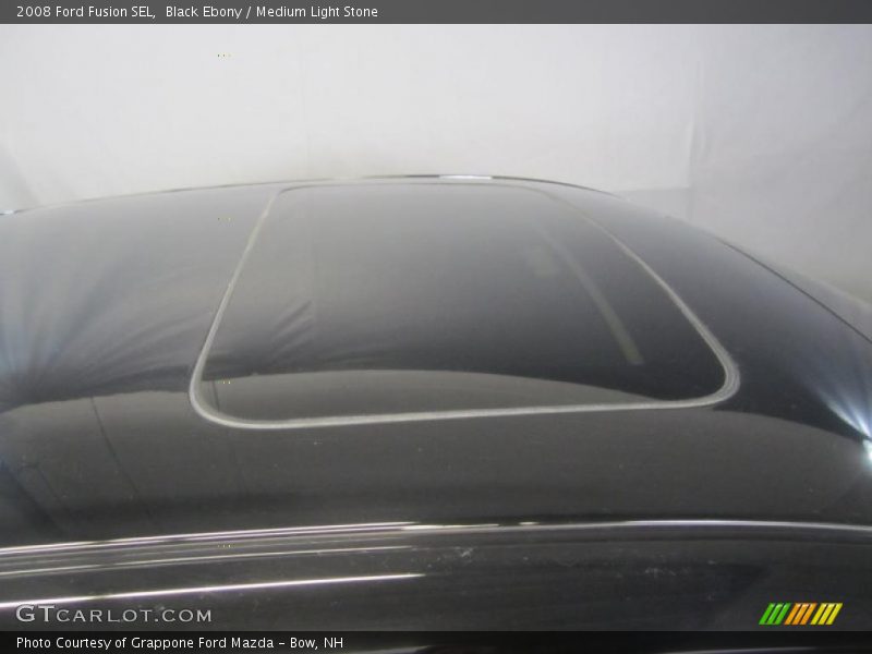 Black Ebony / Medium Light Stone 2008 Ford Fusion SEL