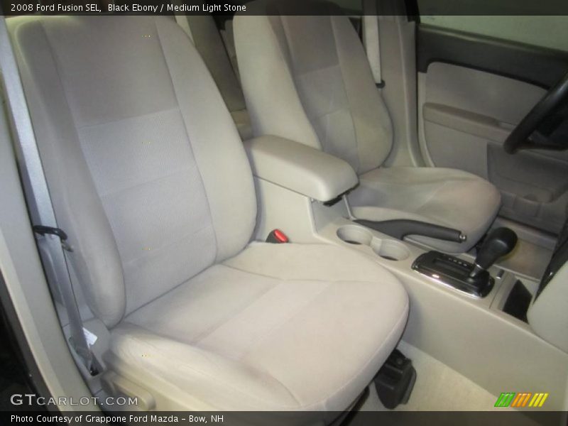 Black Ebony / Medium Light Stone 2008 Ford Fusion SEL
