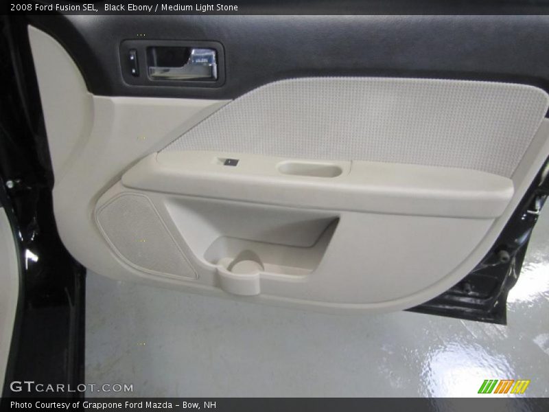 Black Ebony / Medium Light Stone 2008 Ford Fusion SEL