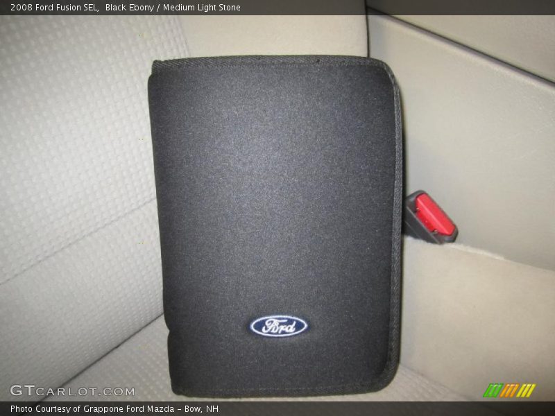 Black Ebony / Medium Light Stone 2008 Ford Fusion SEL