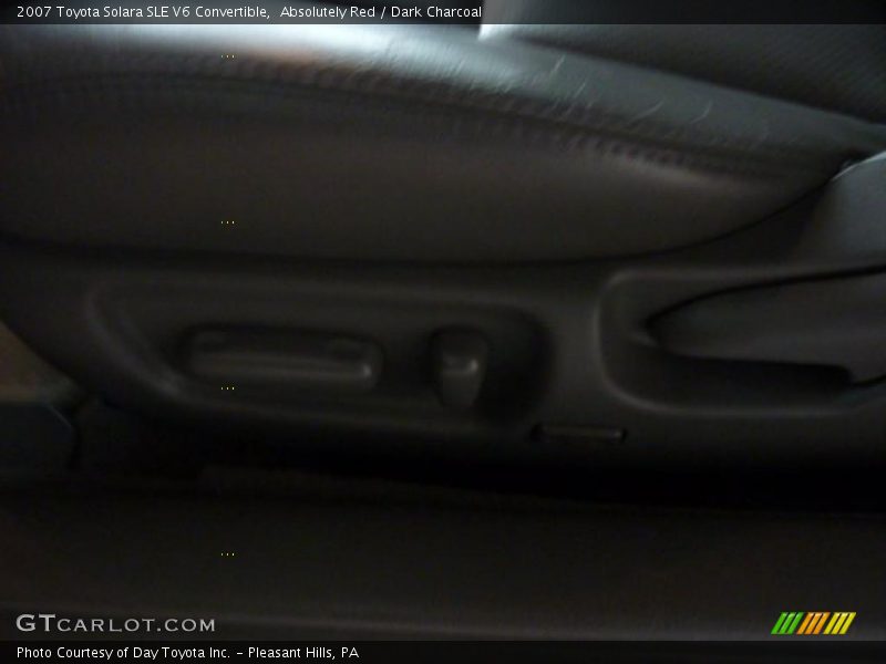 Absolutely Red / Dark Charcoal 2007 Toyota Solara SLE V6 Convertible