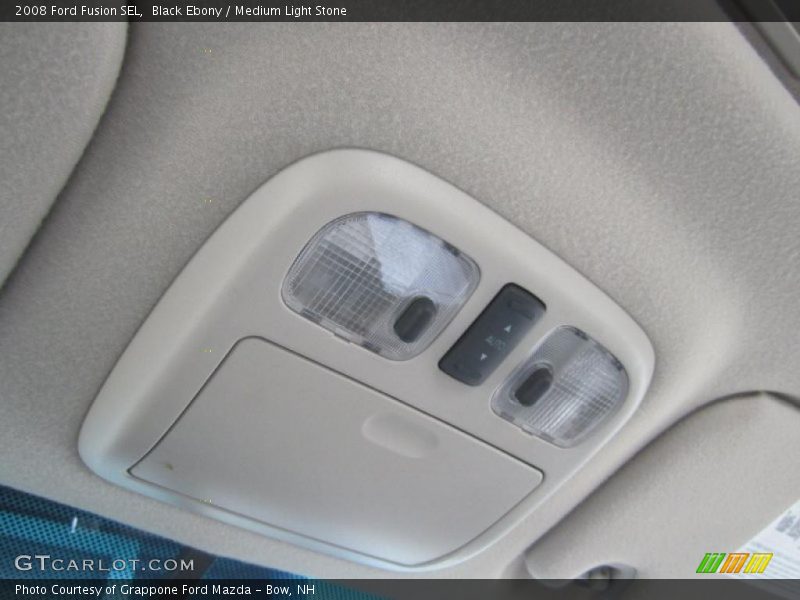 Black Ebony / Medium Light Stone 2008 Ford Fusion SEL