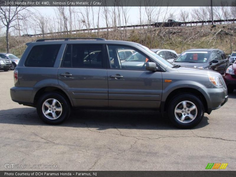Nimbus Gray Metallic / Gray 2008 Honda Pilot EX 4WD