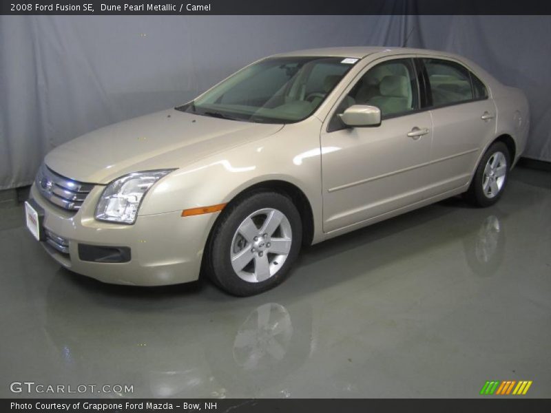 Dune Pearl Metallic / Camel 2008 Ford Fusion SE