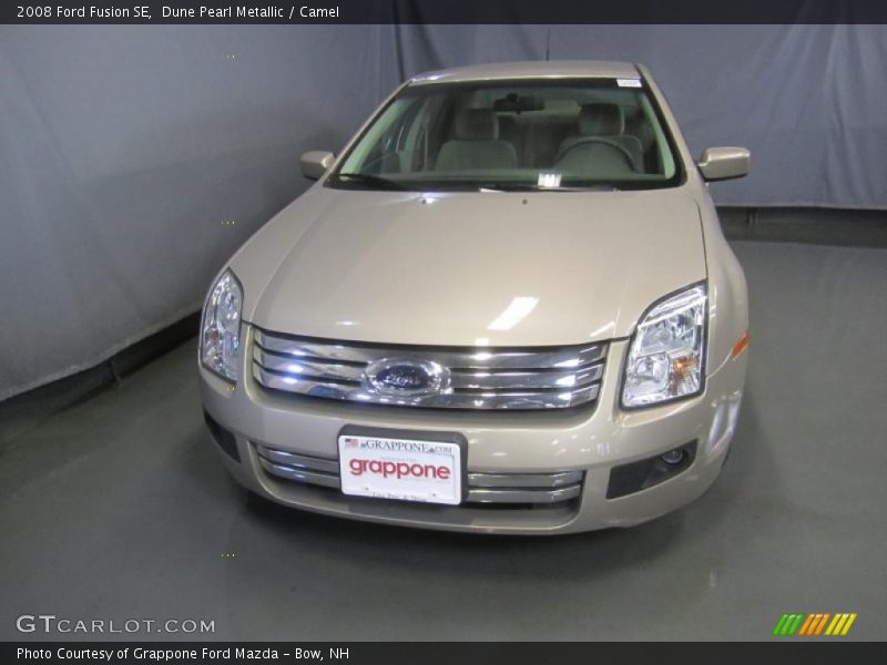 Dune Pearl Metallic / Camel 2008 Ford Fusion SE