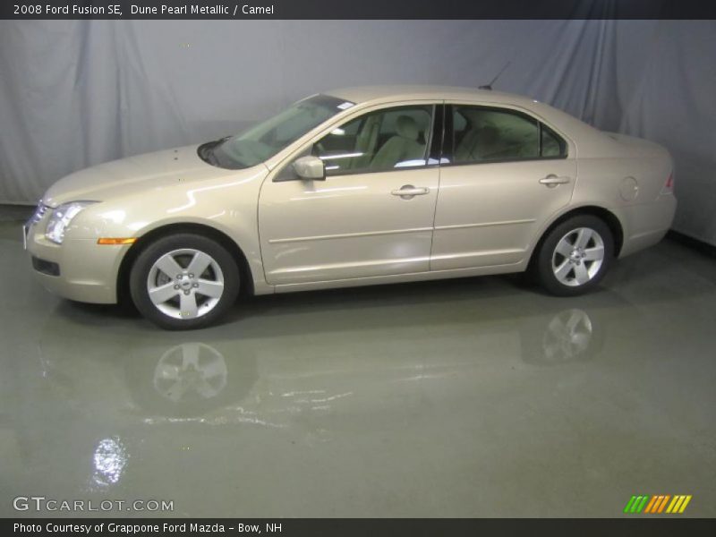 Dune Pearl Metallic / Camel 2008 Ford Fusion SE