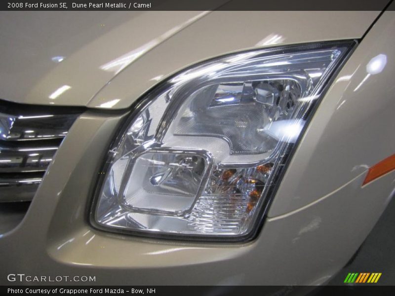 Dune Pearl Metallic / Camel 2008 Ford Fusion SE