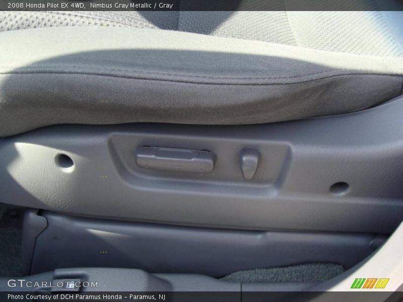 Nimbus Gray Metallic / Gray 2008 Honda Pilot EX 4WD