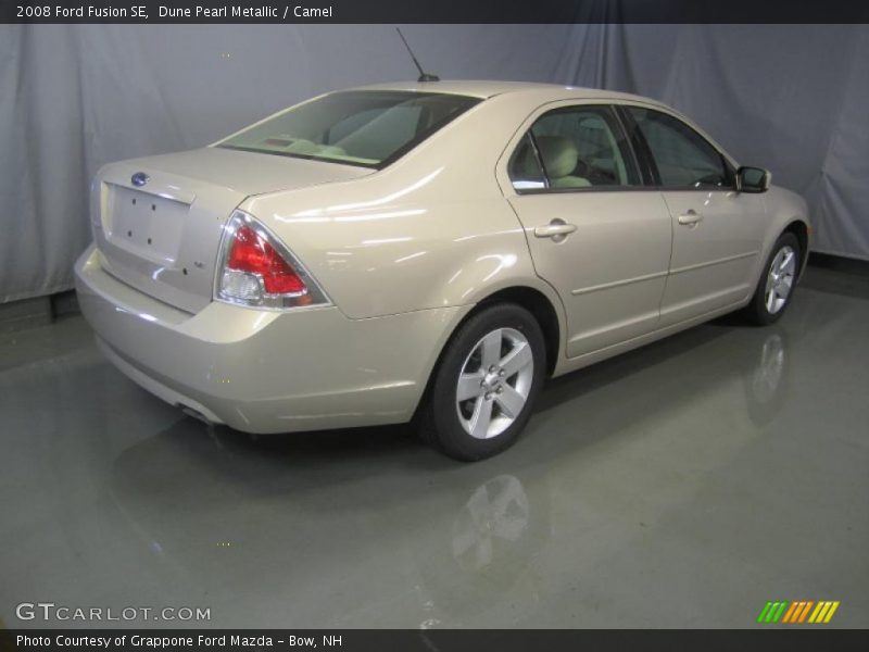 Dune Pearl Metallic / Camel 2008 Ford Fusion SE