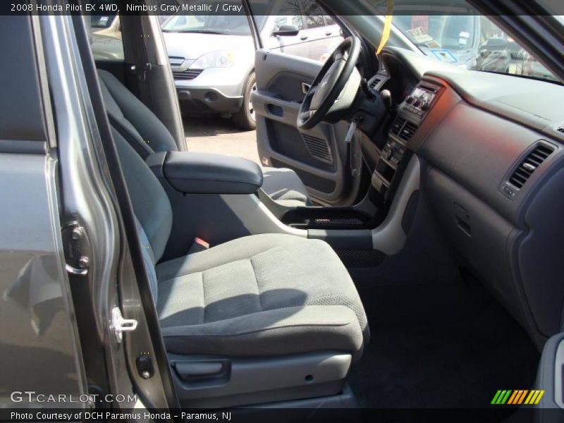 Nimbus Gray Metallic / Gray 2008 Honda Pilot EX 4WD