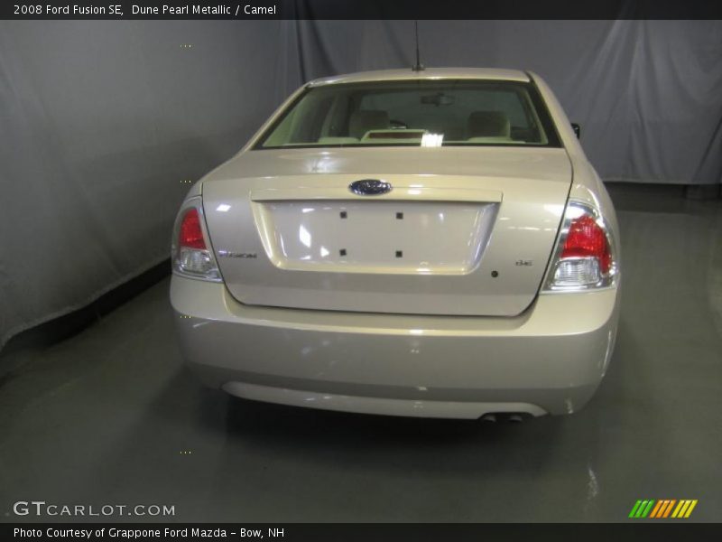Dune Pearl Metallic / Camel 2008 Ford Fusion SE