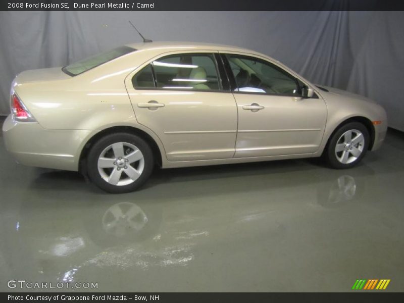 Dune Pearl Metallic / Camel 2008 Ford Fusion SE