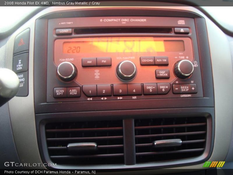 Nimbus Gray Metallic / Gray 2008 Honda Pilot EX 4WD