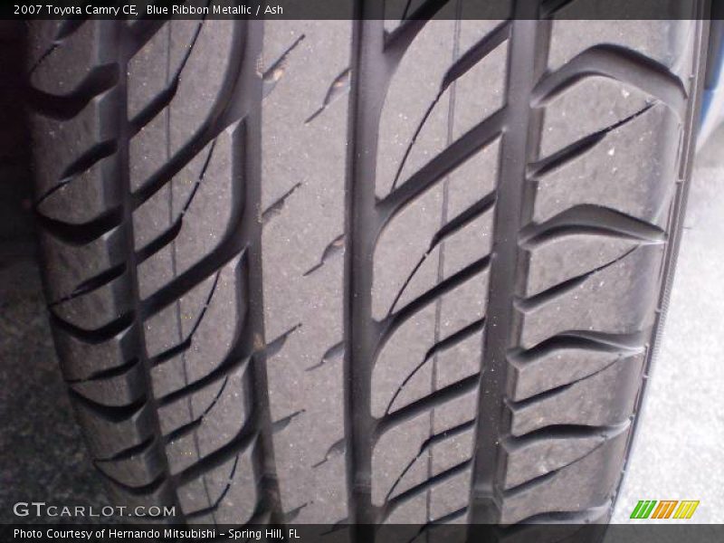 Blue Ribbon Metallic / Ash 2007 Toyota Camry CE