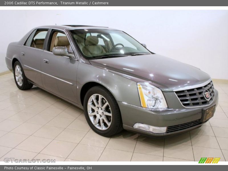 Titanium Metallic / Cashmere 2006 Cadillac DTS Performance