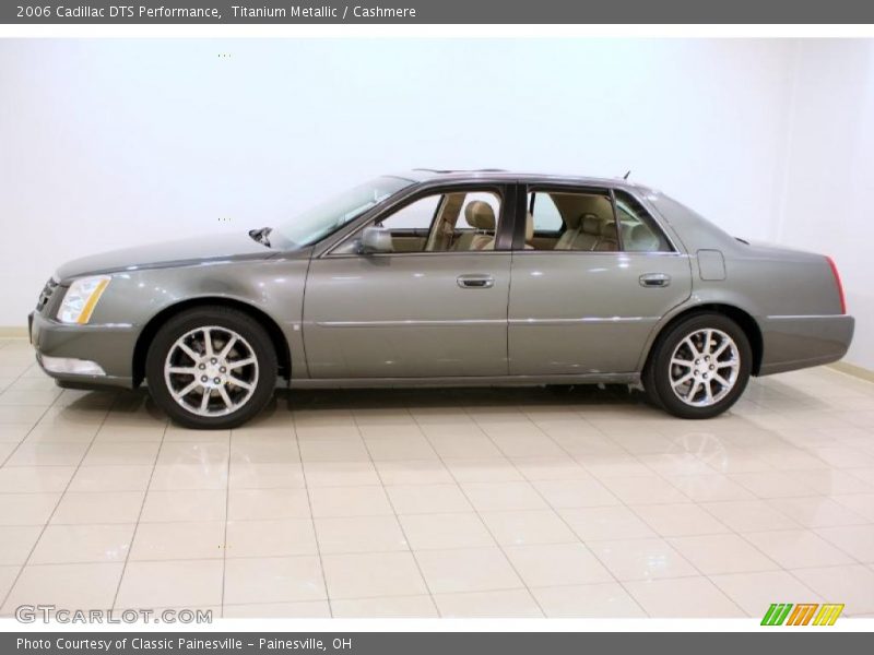 Titanium Metallic / Cashmere 2006 Cadillac DTS Performance