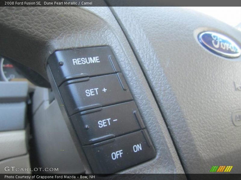 Dune Pearl Metallic / Camel 2008 Ford Fusion SE