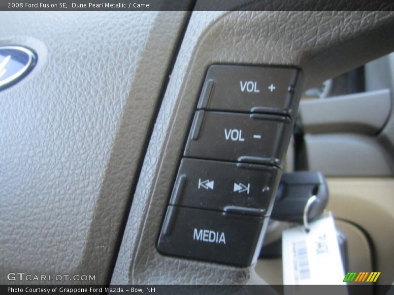 Dune Pearl Metallic / Camel 2008 Ford Fusion SE