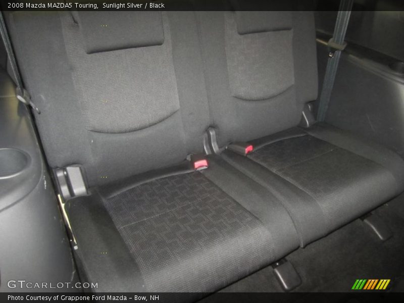Sunlight Silver / Black 2008 Mazda MAZDA5 Touring