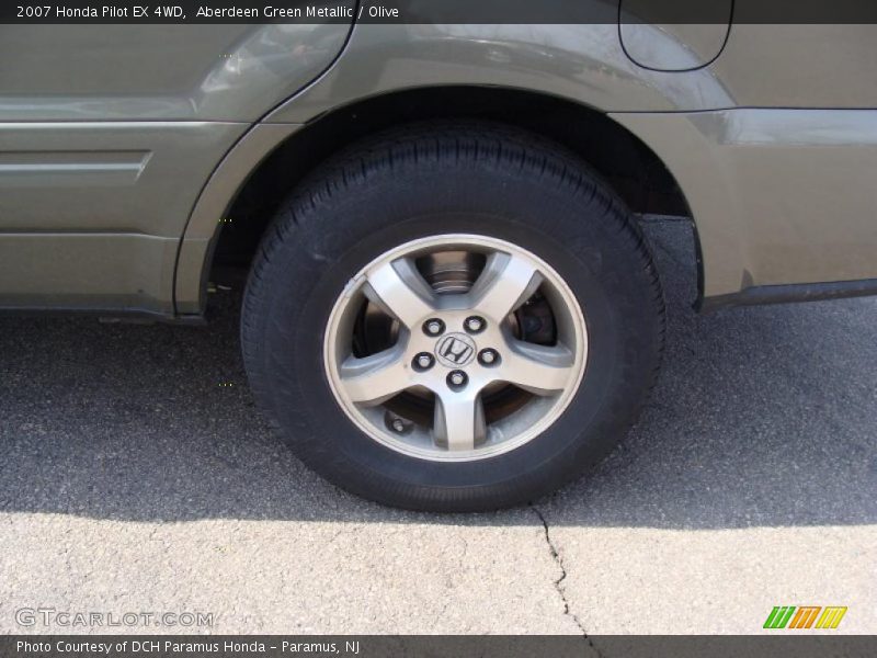 Aberdeen Green Metallic / Olive 2007 Honda Pilot EX 4WD