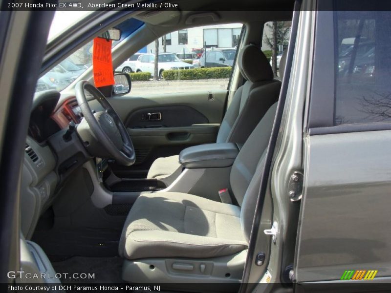 Aberdeen Green Metallic / Olive 2007 Honda Pilot EX 4WD