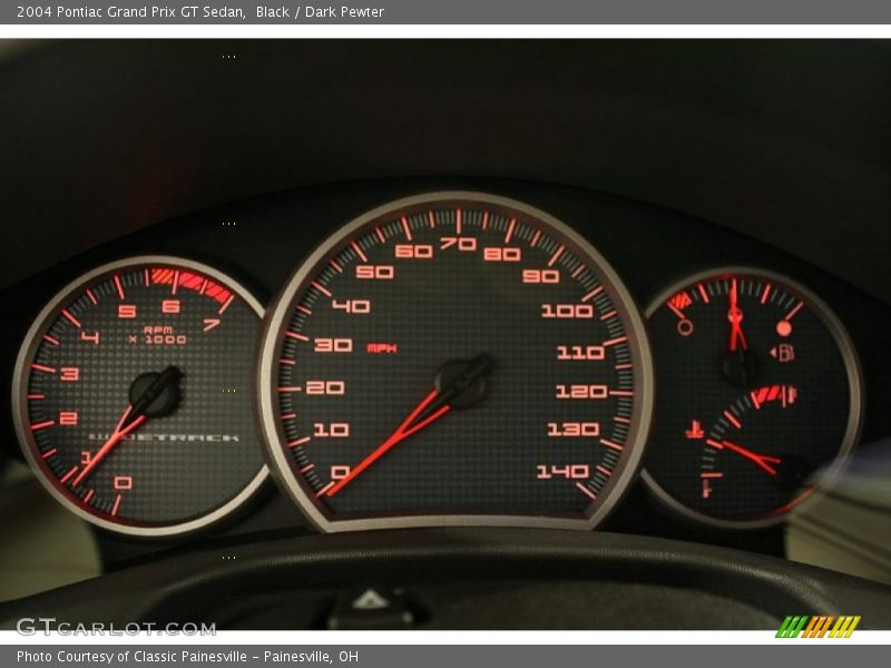 Black / Dark Pewter 2004 Pontiac Grand Prix GT Sedan