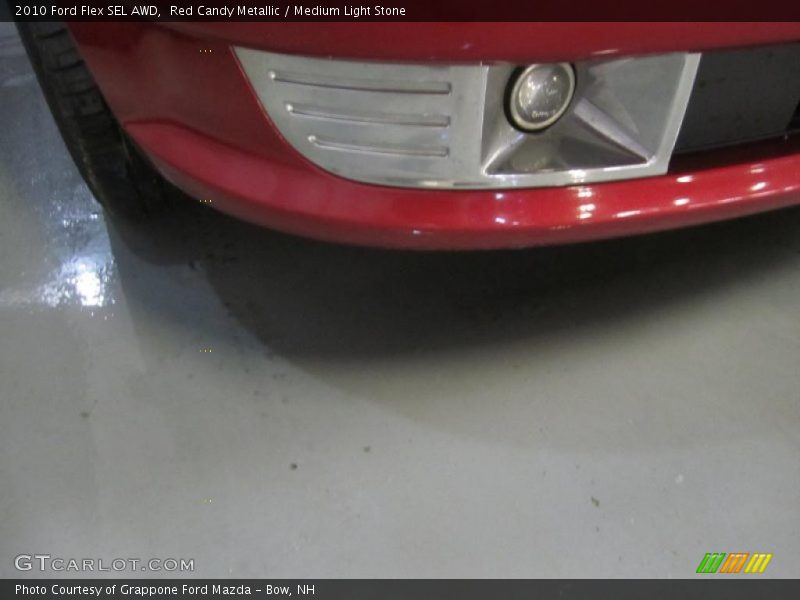 Red Candy Metallic / Medium Light Stone 2010 Ford Flex SEL AWD