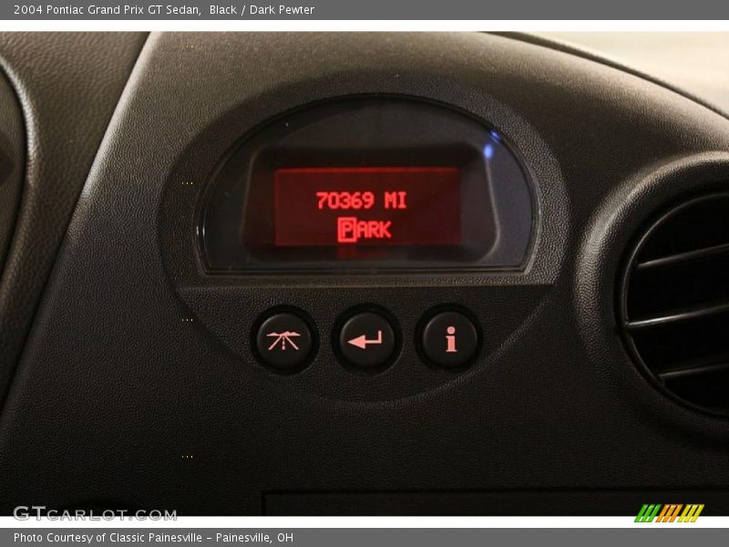 Black / Dark Pewter 2004 Pontiac Grand Prix GT Sedan