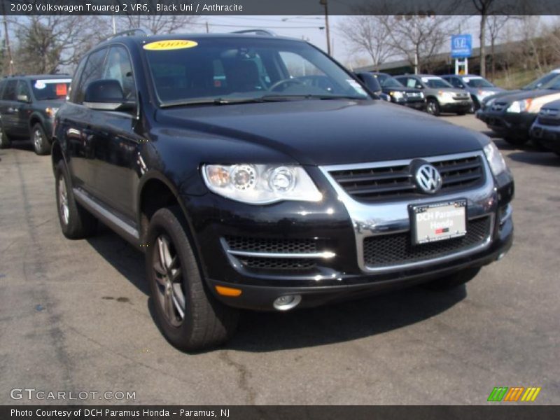 Black Uni / Anthracite 2009 Volkswagen Touareg 2 VR6