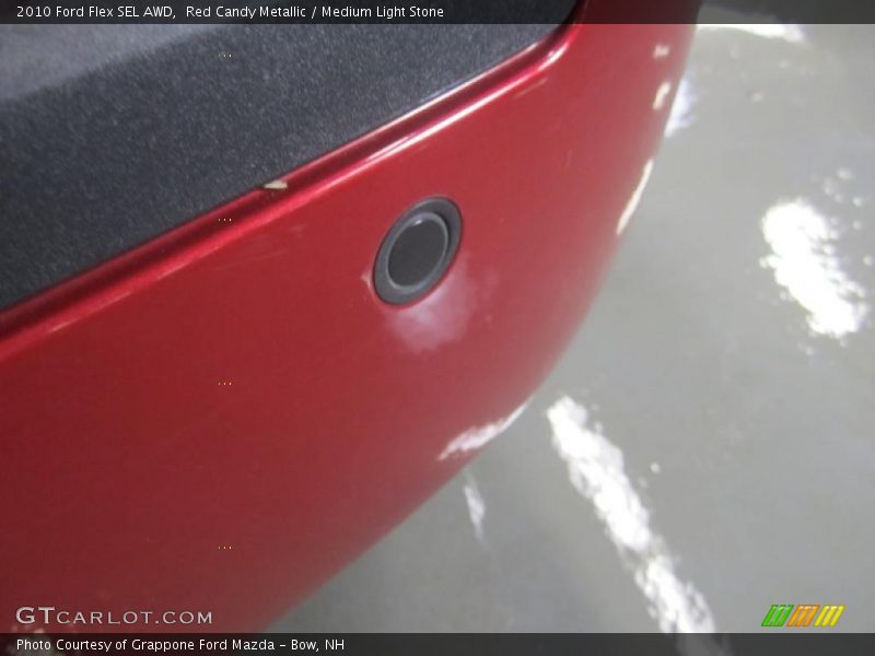 Red Candy Metallic / Medium Light Stone 2010 Ford Flex SEL AWD
